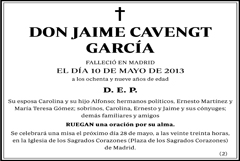 Jaime Cavengt García
